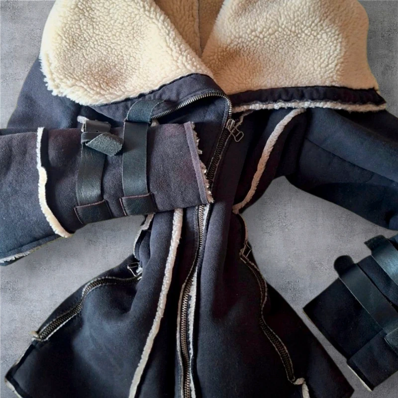 Vintage Dressing Shearling-Lined Jacket