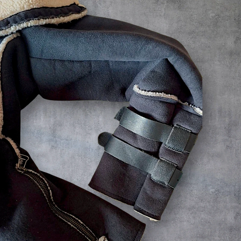 Vintage Dressing Shearling-Lined Jacket