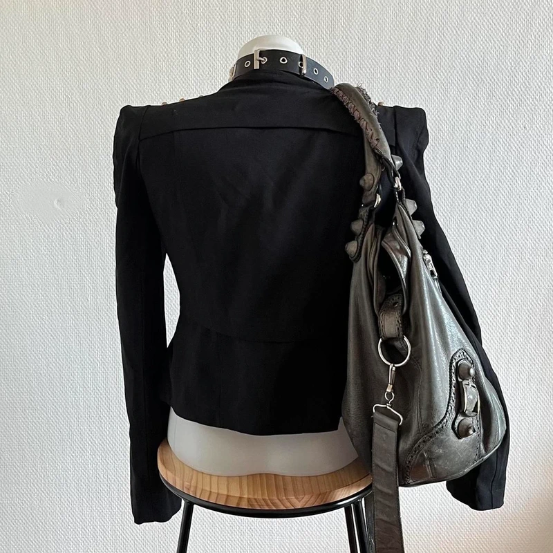 Vintage Dressing Biker Style Jacket