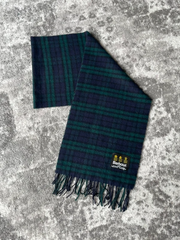 Barboir Plaid Scarf