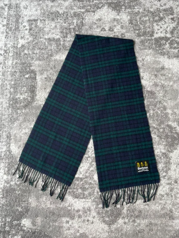 Barboir Plaid Scarf